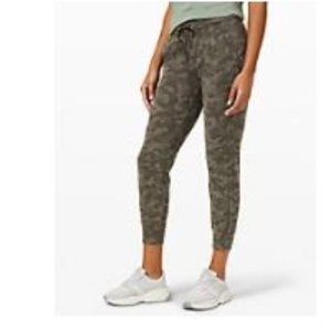 Ready to Rulu High-Rise Jogger 7/8 Length / Heritage Camo Dark Olive Green Twill